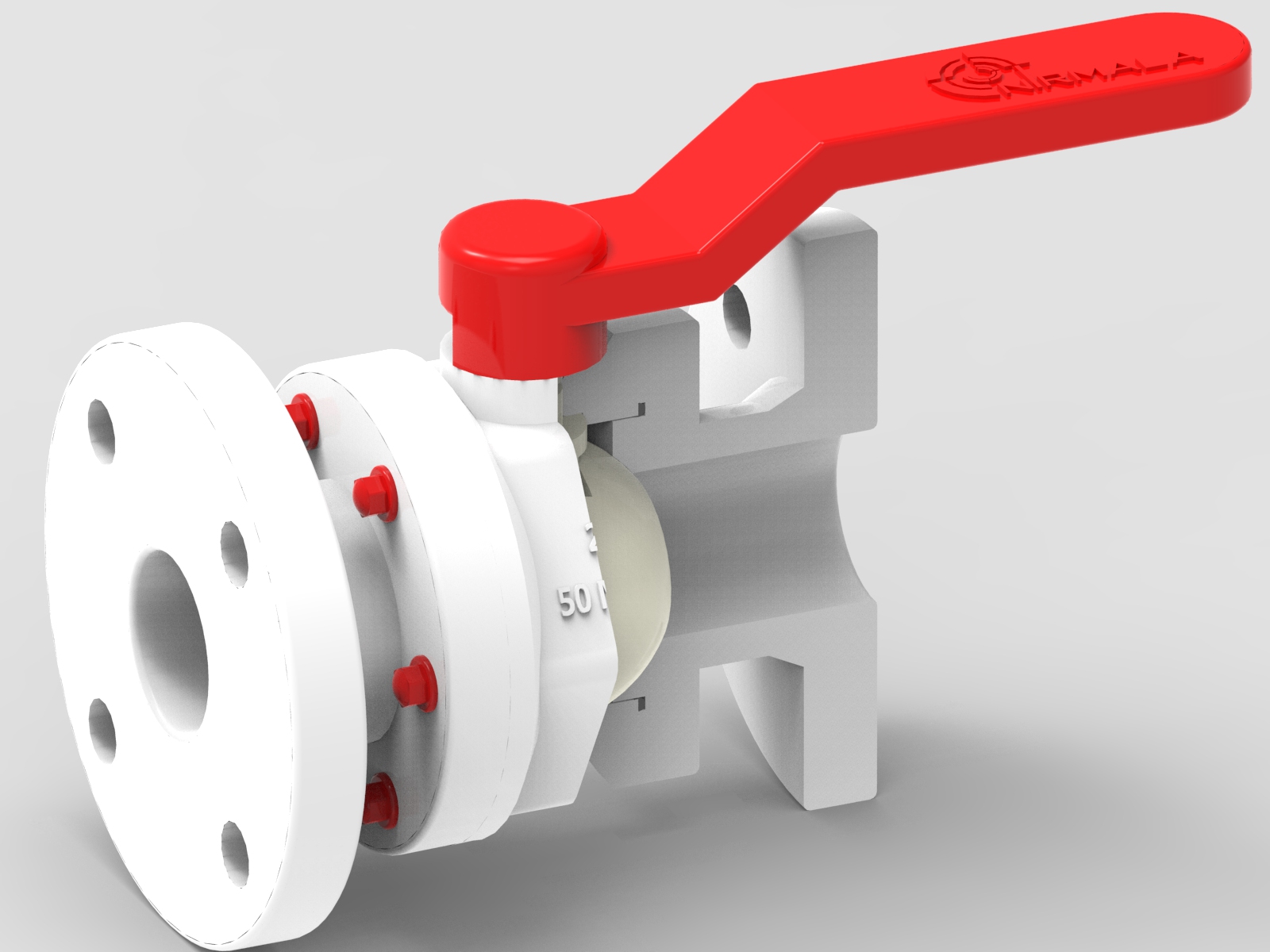 PP WITH PVDF Ball Valve Manufacturers, PP WITH PVDF Ball Valve